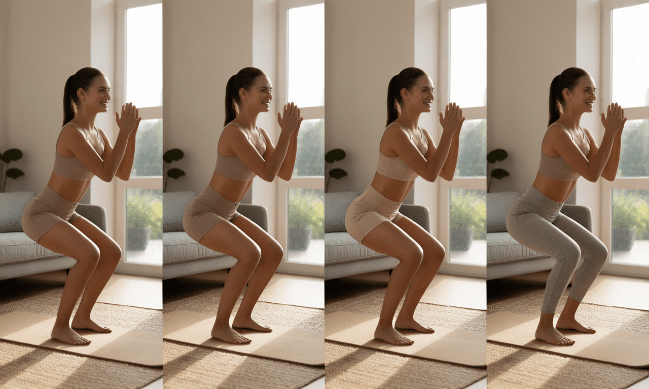 scopri 4 esercizi efficaci per rassodare i glutei comodamente a casa e migliorare la tua forma fisica con pochi minuti al giorno.