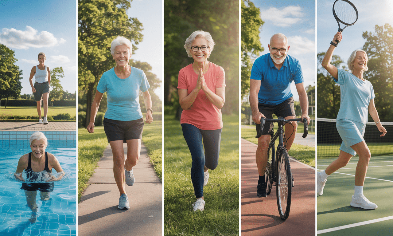 scopri i 5 sport consigliati dall'oms per mantenerti in forma dopo i 60 anni e vivere una vita sana e attiva.